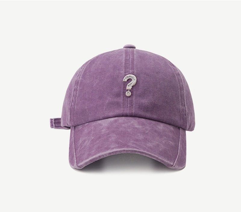 Vintage Style Baseball Cap - Question Mark – streetzen
