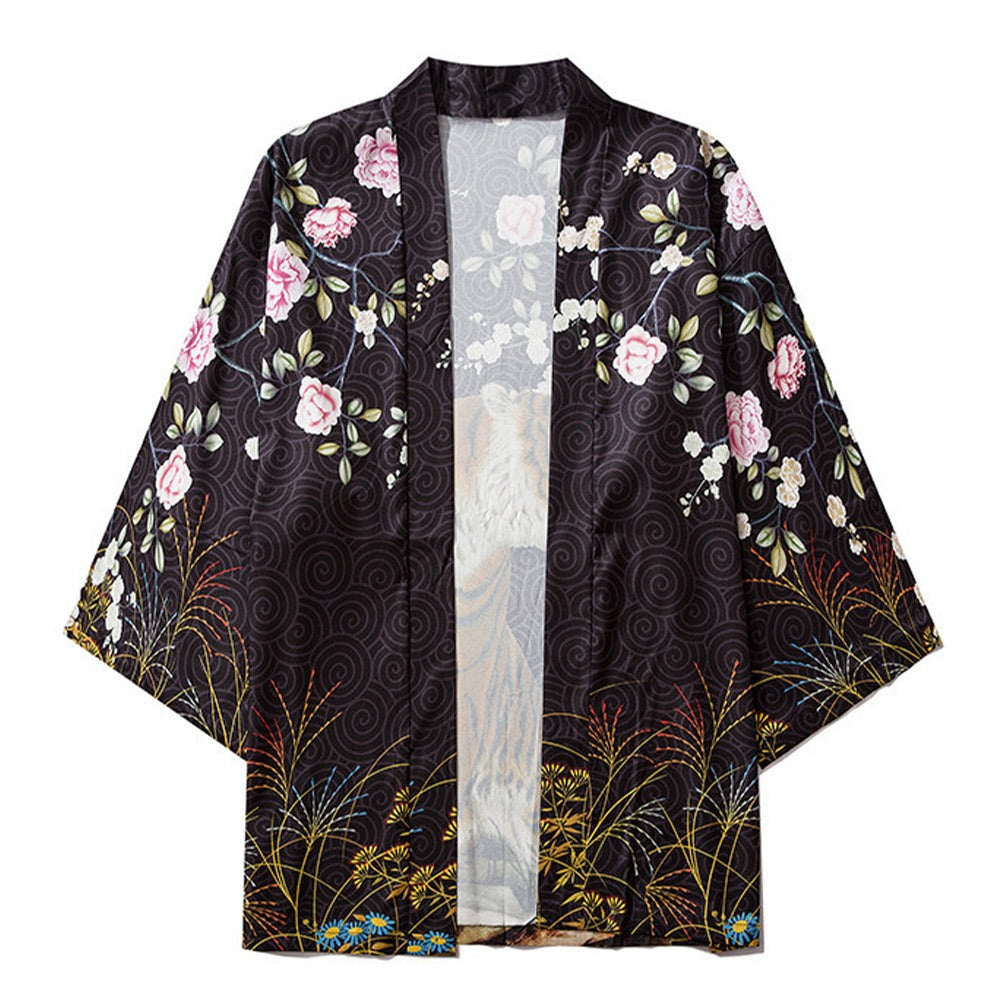 Japanese haori robe